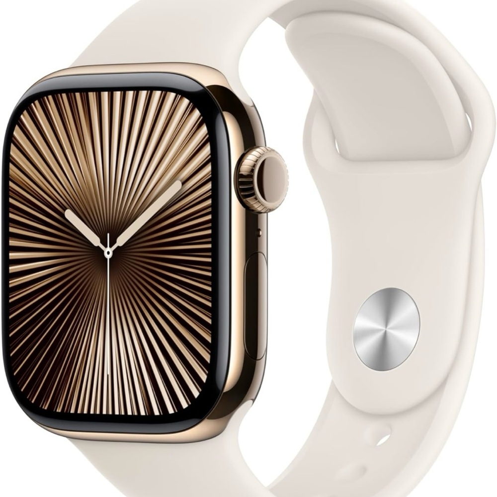 Apple Sports Band in Starlight